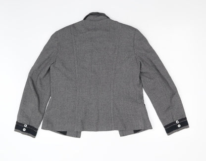Womens UK Size 12 Wallis Grey Jacket