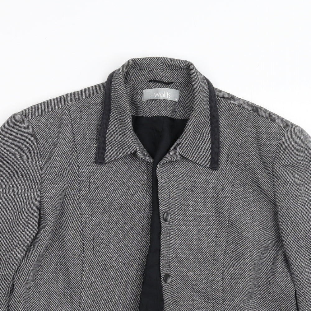 Womens UK Size 12 Wallis Grey Jacket