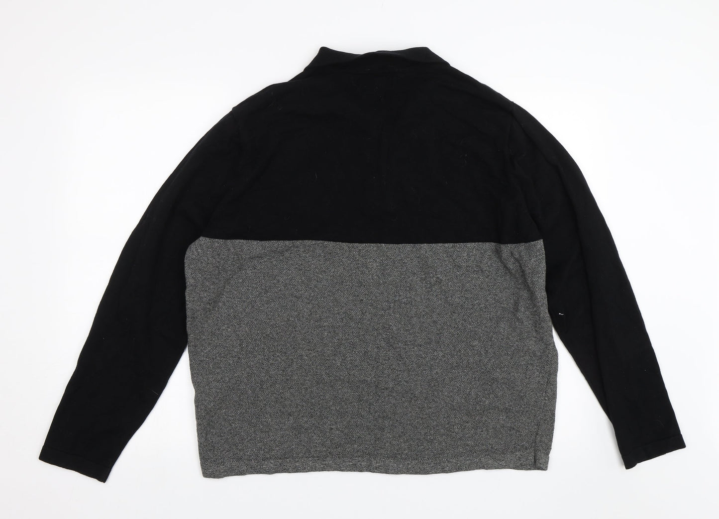 Red Herring Mens Black   Pullover Jumper Size 2XL