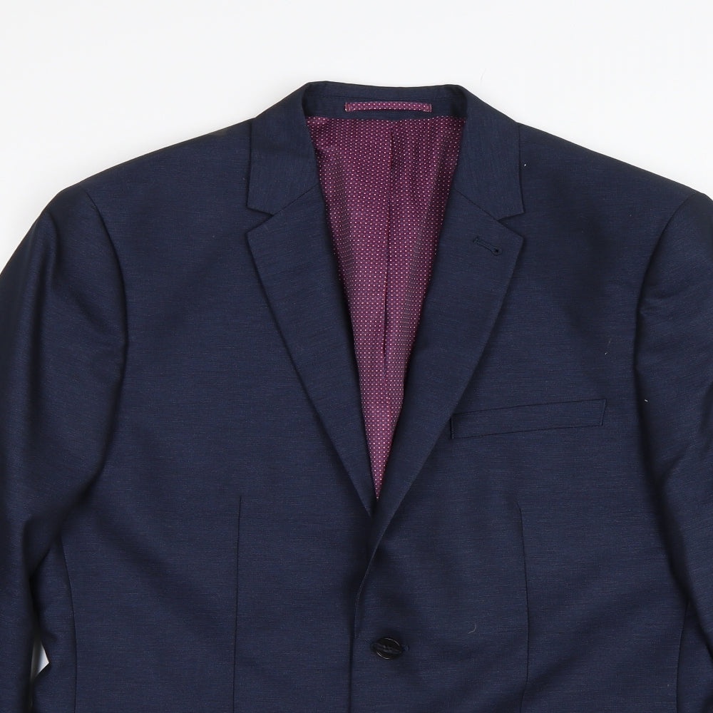 Mens UK Size 40 Taylor & Wright Regular Blue Suit Jacket