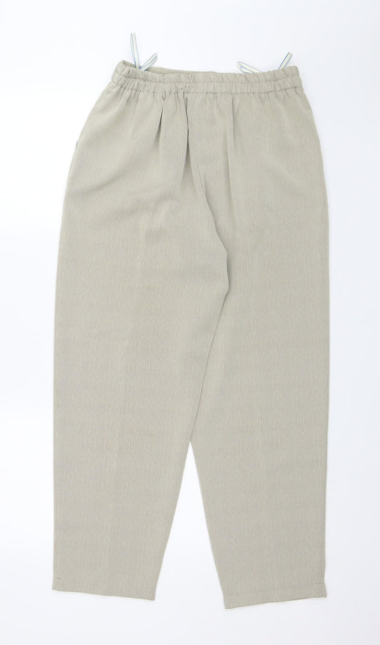 C&A Womens Beige   Capri Trousers Size 14 L26 in