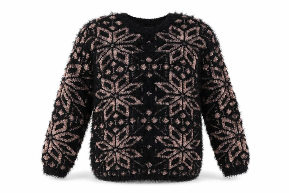 Womens UK Size 14 Atmosphere Black Pullover Jumper