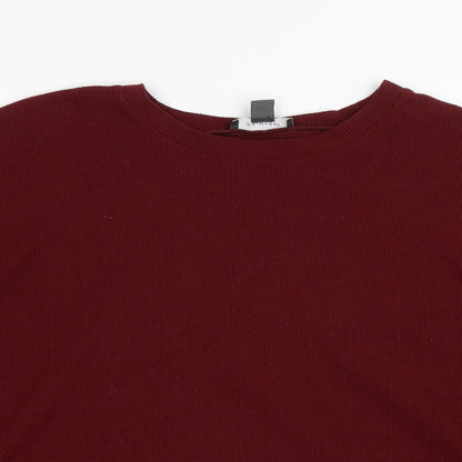 Primark Womens Red   Pullover Jumper Size L