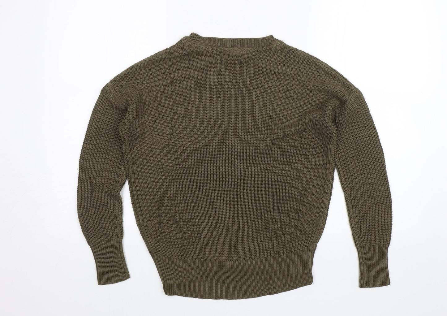Womens UK Size 8 Atmosphere Green Pullover Jumper