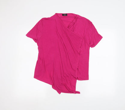 C.M.D Womens Pink   Cardigan Jumper Size L