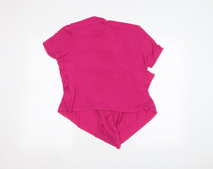 C.M.D Womens Pink   Cardigan Jumper Size L