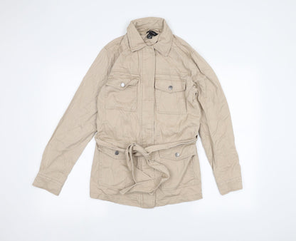 Womens UK Size 6 New Look Brown Jacket