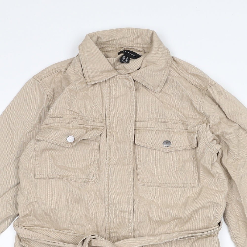 Womens UK Size 6 New Look Brown Jacket
