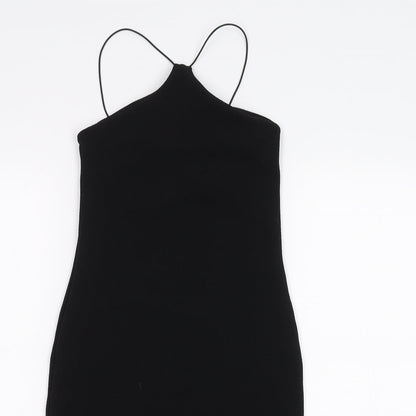 Boohoo Womens Black   Pencil Dress  Size 6