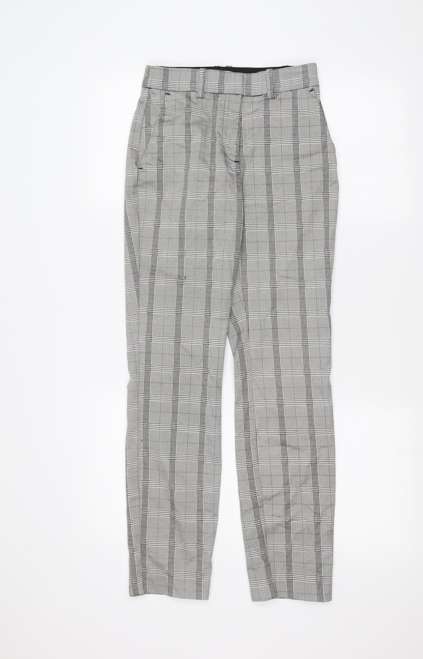 Womens UK Size 6 H&M Regular Fit  White Trousers