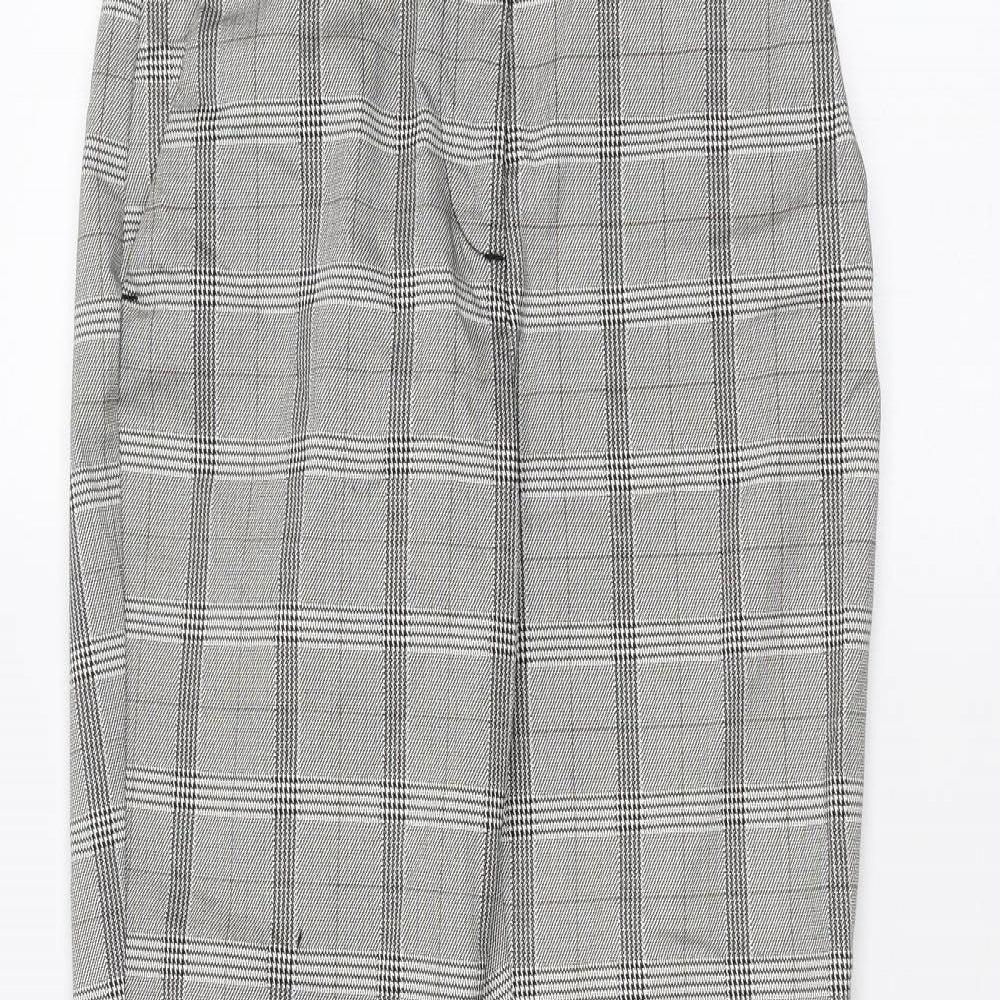 Womens UK Size 6 H&M Regular Fit  White Trousers