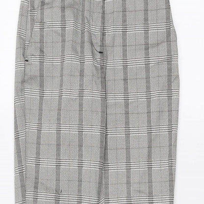 Womens UK Size 6 H&M Regular Fit  White Trousers