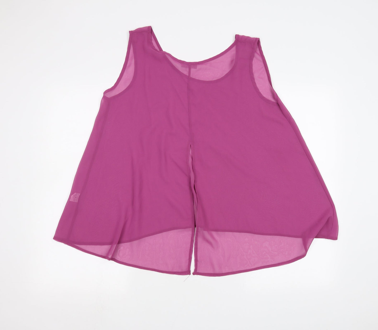 Womens UK Size 14 CMD Purple Basic Blouse