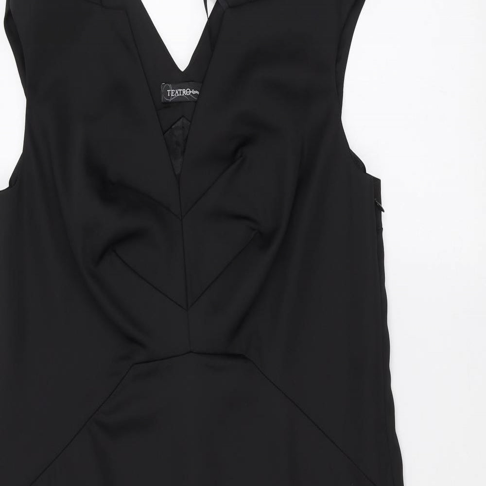 Teatro Womens Black   A-Line  Size 14