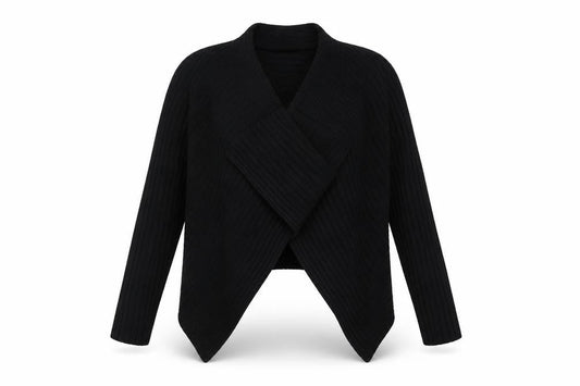 Womens UK Size S Preview Black Cardigan Jumper
