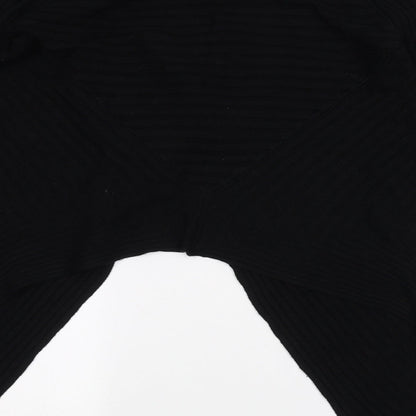 Womens UK Size S Preview Black Cardigan Jumper