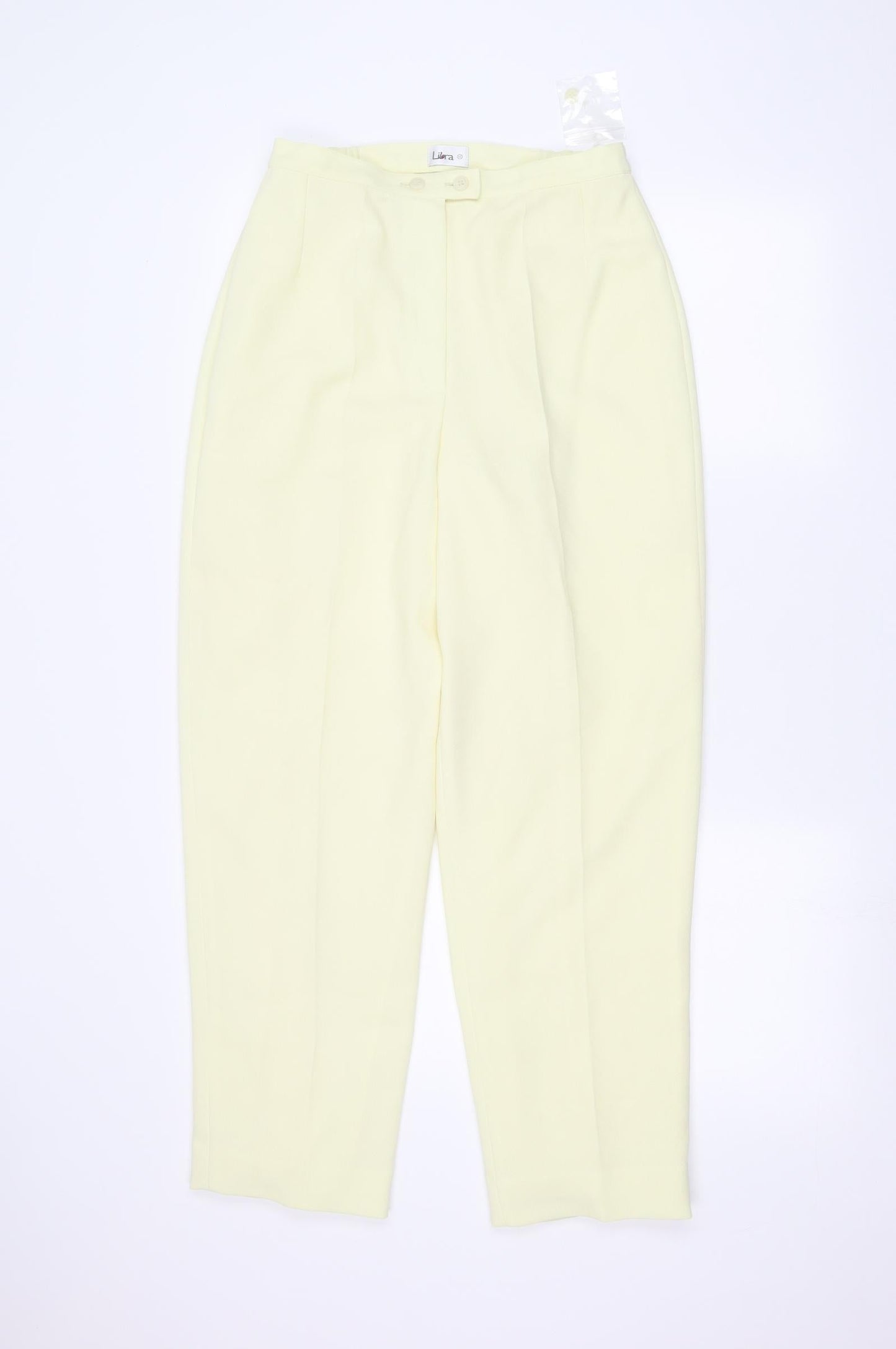Womens UK Size 10 Libra Regular Fit  Yellow Trousers
