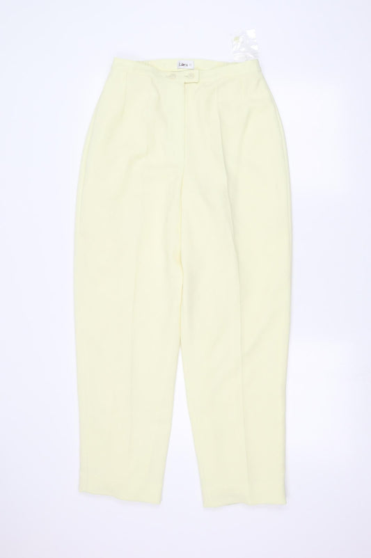 Womens UK Size 10 Libra Regular Fit  Yellow Trousers