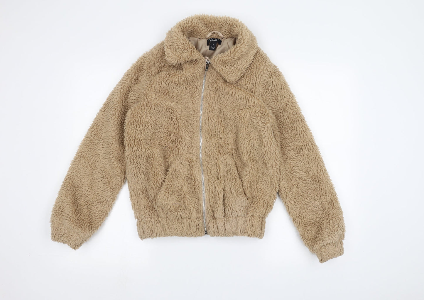 Womens UK Size S New Look Brown Jacket