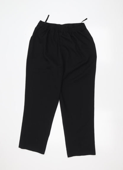 Matalan Womens Black   Trousers  Size 14 L24 in
