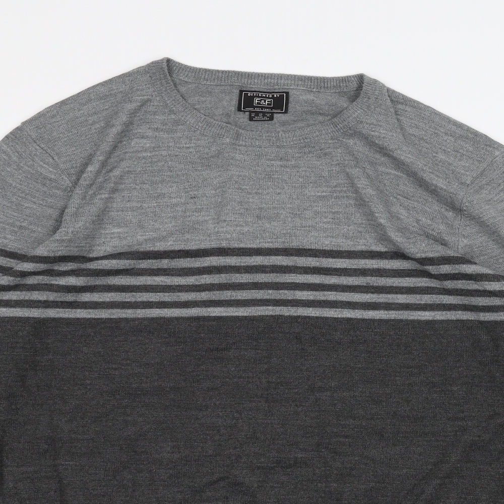 F&F Womens Grey   Pullover Jumper Size XL