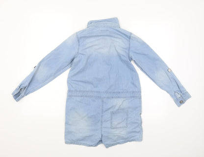 NEXT Girls Blue   Jacket Dress  Size 9 Years