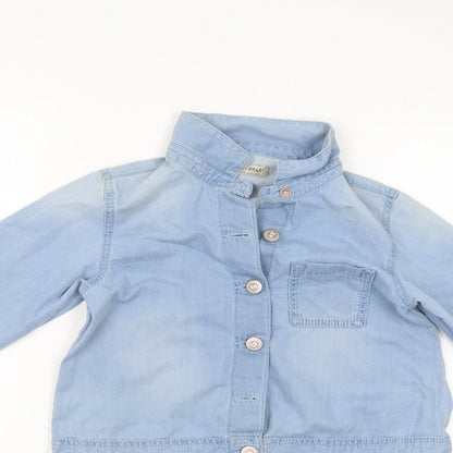 NEXT Girls Blue   Jacket Dress  Size 9 Years