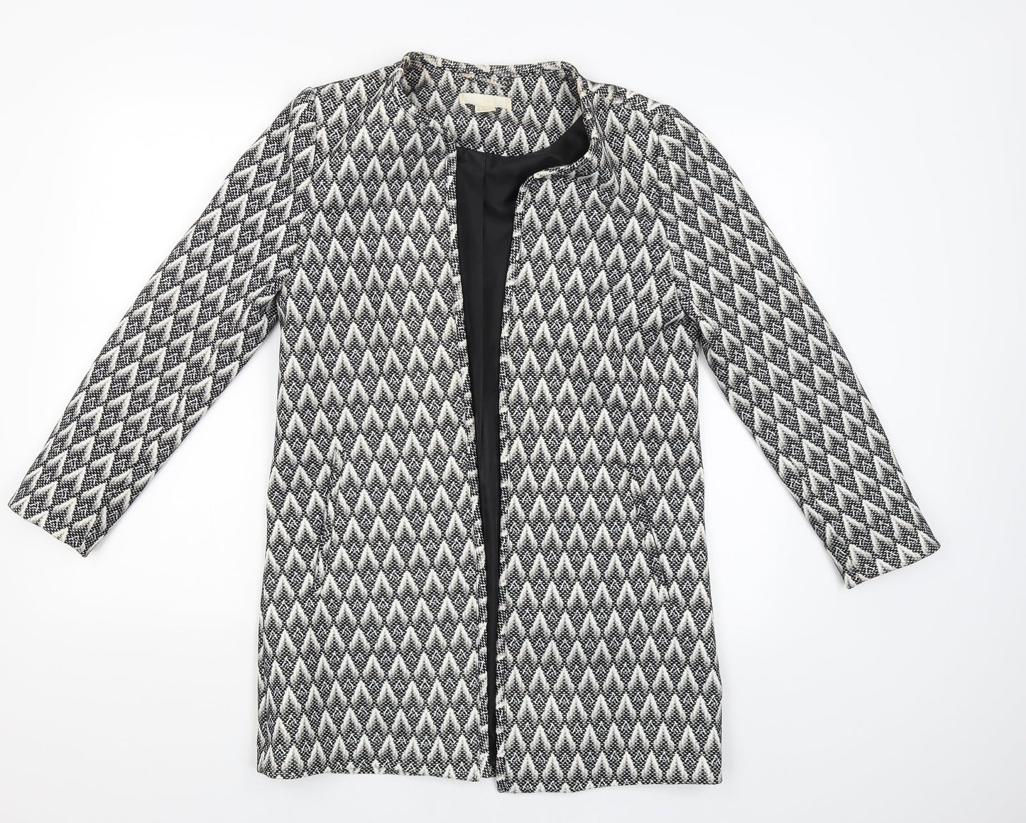 Womens UK Size 8 H&M Black Jacket