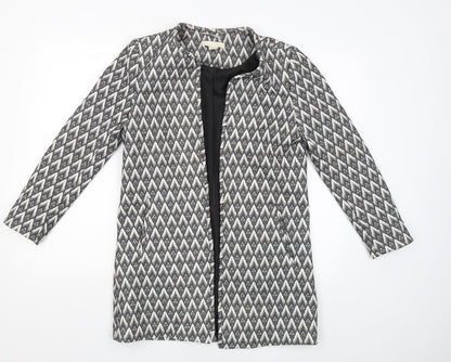 Womens UK Size 8 H&M Black Jacket