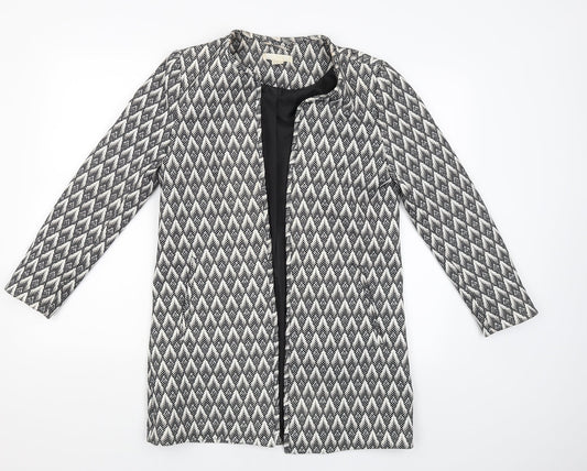 Womens UK Size 8 H&M Black Jacket