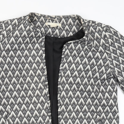 Womens UK Size 8 H&M Black Jacket