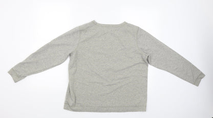Nutmeg Womens Grey   Pullover Jumper Size 12