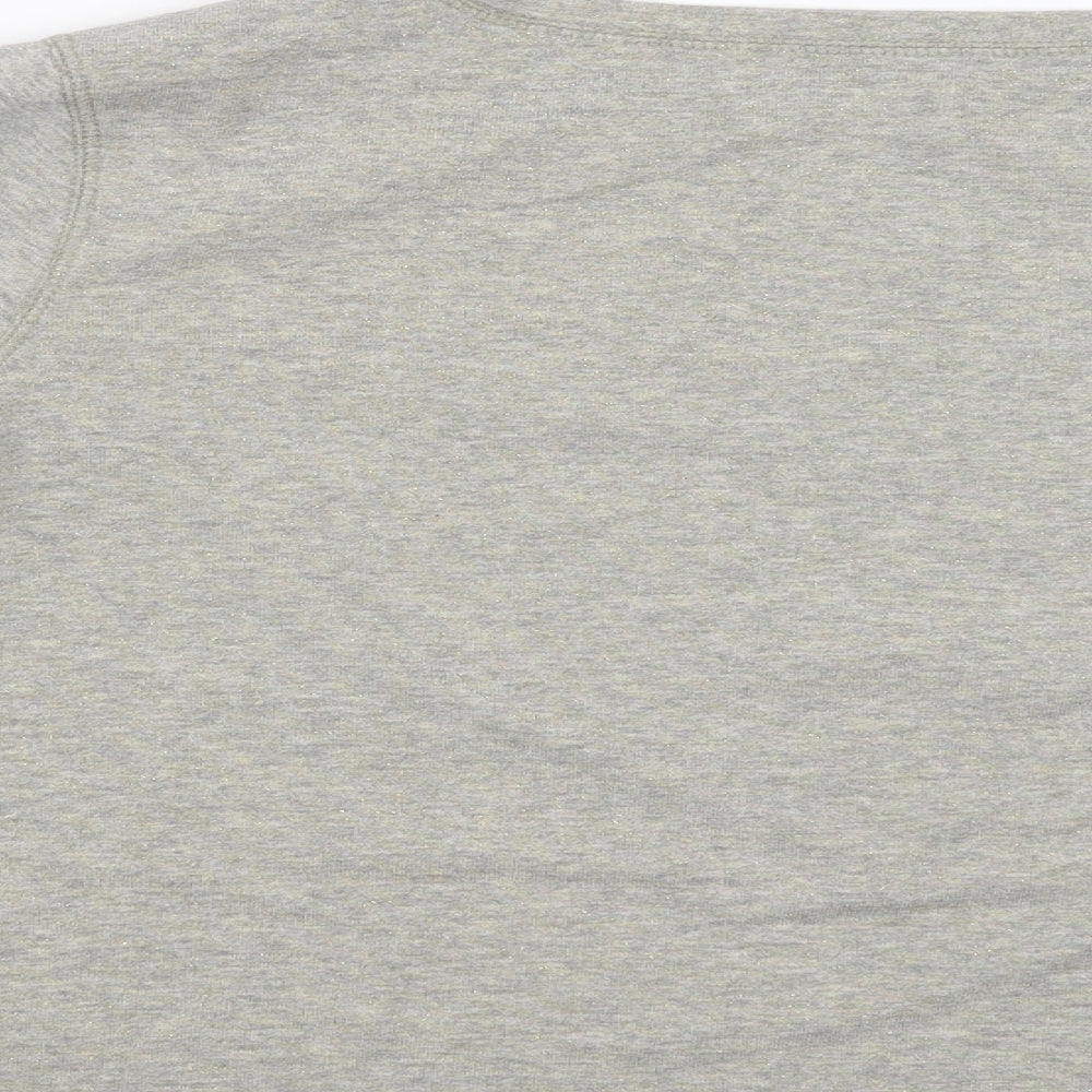 Nutmeg Womens Grey   Pullover Jumper Size 12