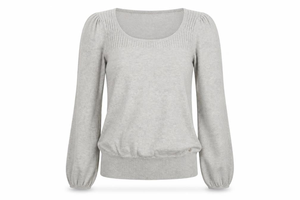 Womens UK Size S Miso Grey Pullover Jumper