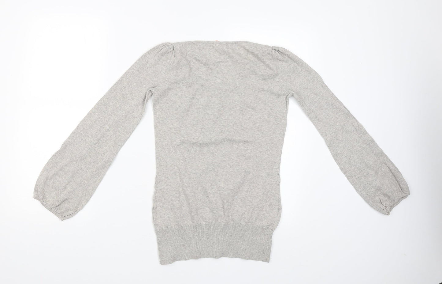 Womens UK Size S Miso Grey Pullover Jumper