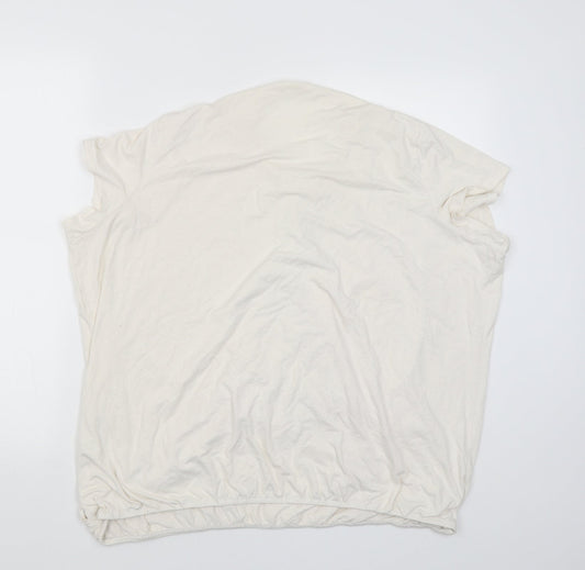 George Womens White   Basic Blouse Size 24