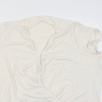George Womens White   Basic Blouse Size 24
