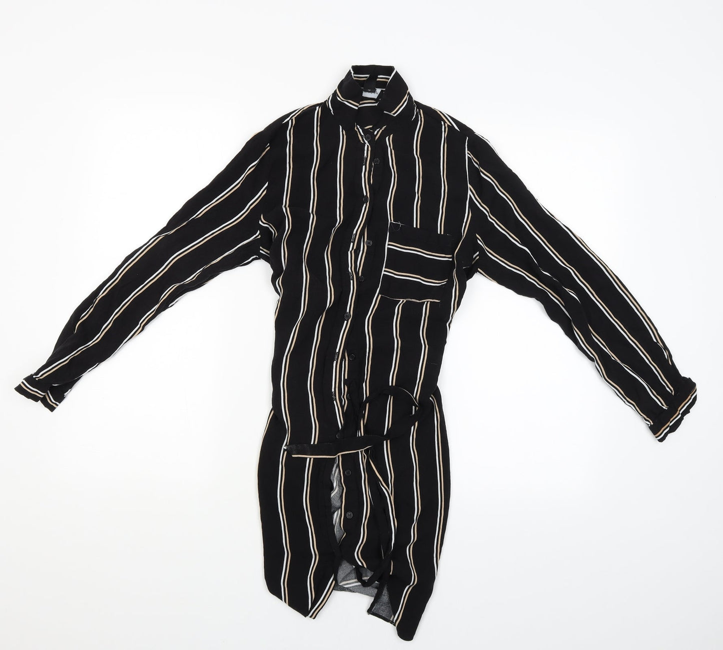 Womens UK Size 10 New Look Black Cardigan Jumper