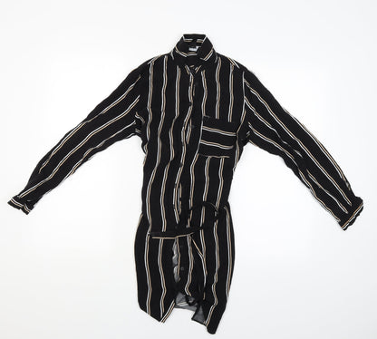 Womens UK Size 10 New Look Black Cardigan Jumper