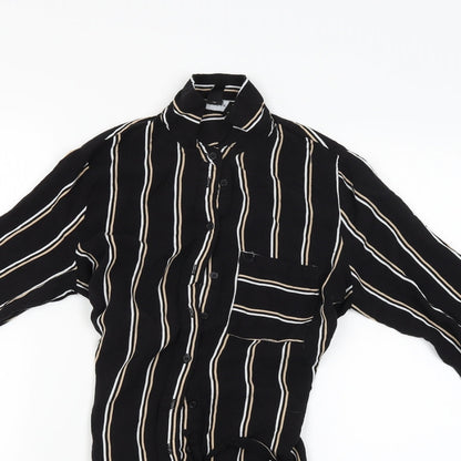 Womens UK Size 10 New Look Black Cardigan Jumper