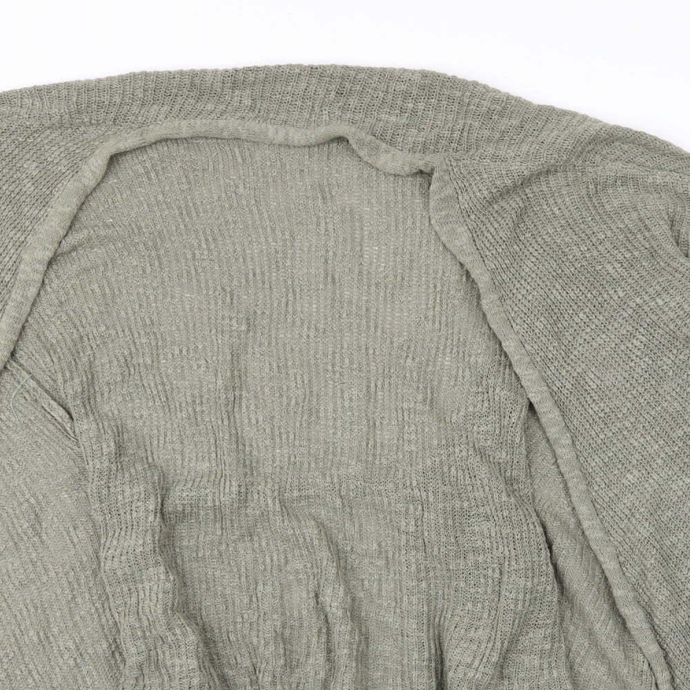 Primark Womens Green   Cardigan Jumper Size 10