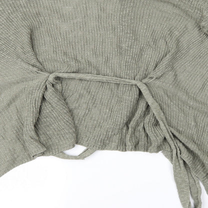 Primark Womens Green   Cardigan Jumper Size 10