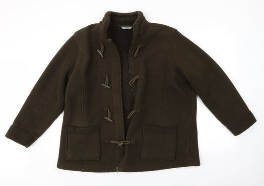 Womens UK Size  M&S Green Jacket