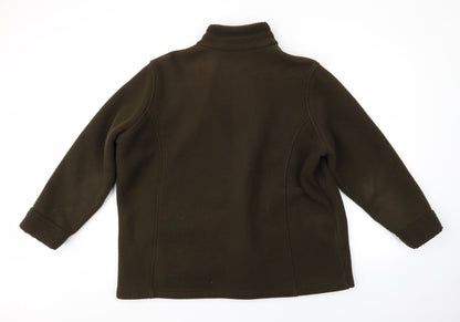 Womens UK Size  M&S Green Jacket