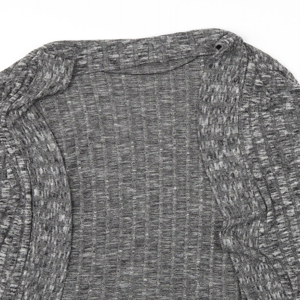 Womens UK Size XS BDG Grey Cardigan Jumper