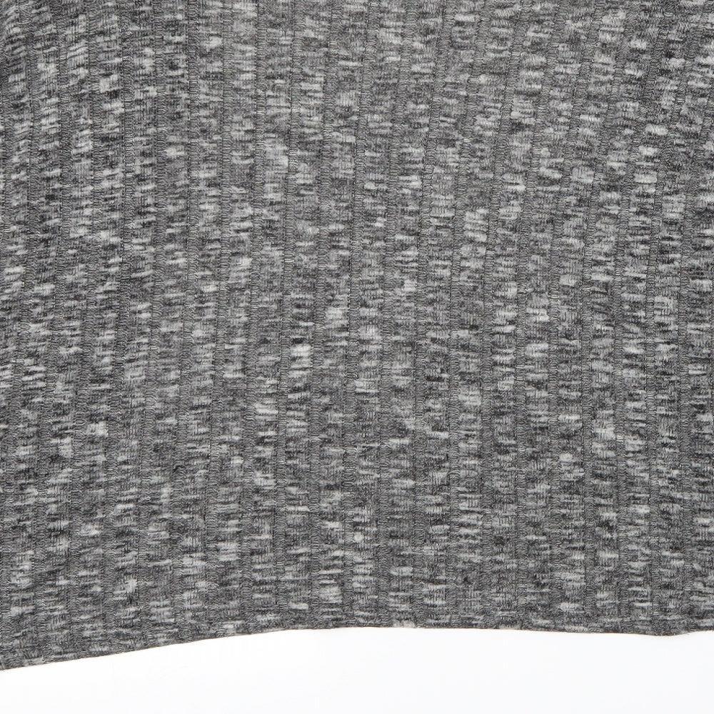 Womens UK Size XS BDG Grey Cardigan Jumper
