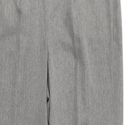 BM Womens Grey   Trousers  Size 10 L30 in