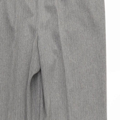 BM Womens Grey   Trousers  Size 10 L30 in