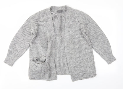 Primark Womens Grey   Cardigan Jumper Size 4