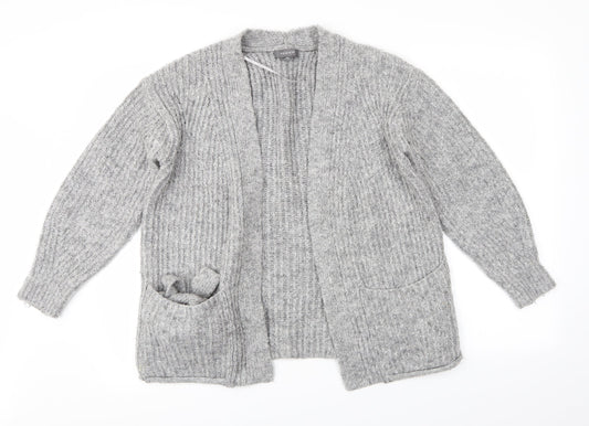 Primark Womens Grey   Cardigan Jumper Size 4
